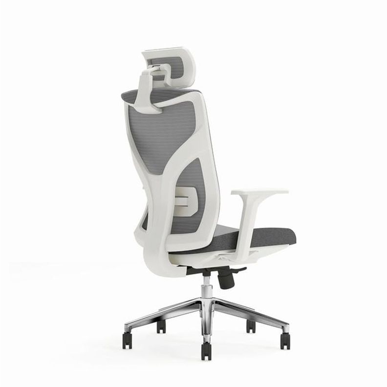 Silla Gerencial Venom H - Gris - Blanca-1