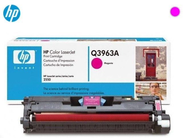 Tóner Color Marca Hp 122a Magenta Código Q3963a Original Zyc-1