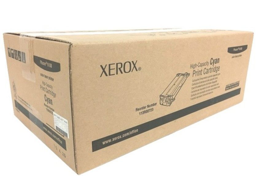 Toner Marca Xerox Phaser 6180 Cyan 113r00723 Original - Zyc-1