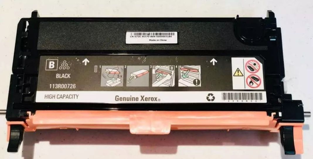 Toner Marca Xerox Phaser 6180 Negro 113r00726 Original - Zyc-1