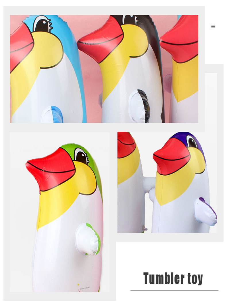 PINGUINO PORFIADO 45CM X5 UND-2