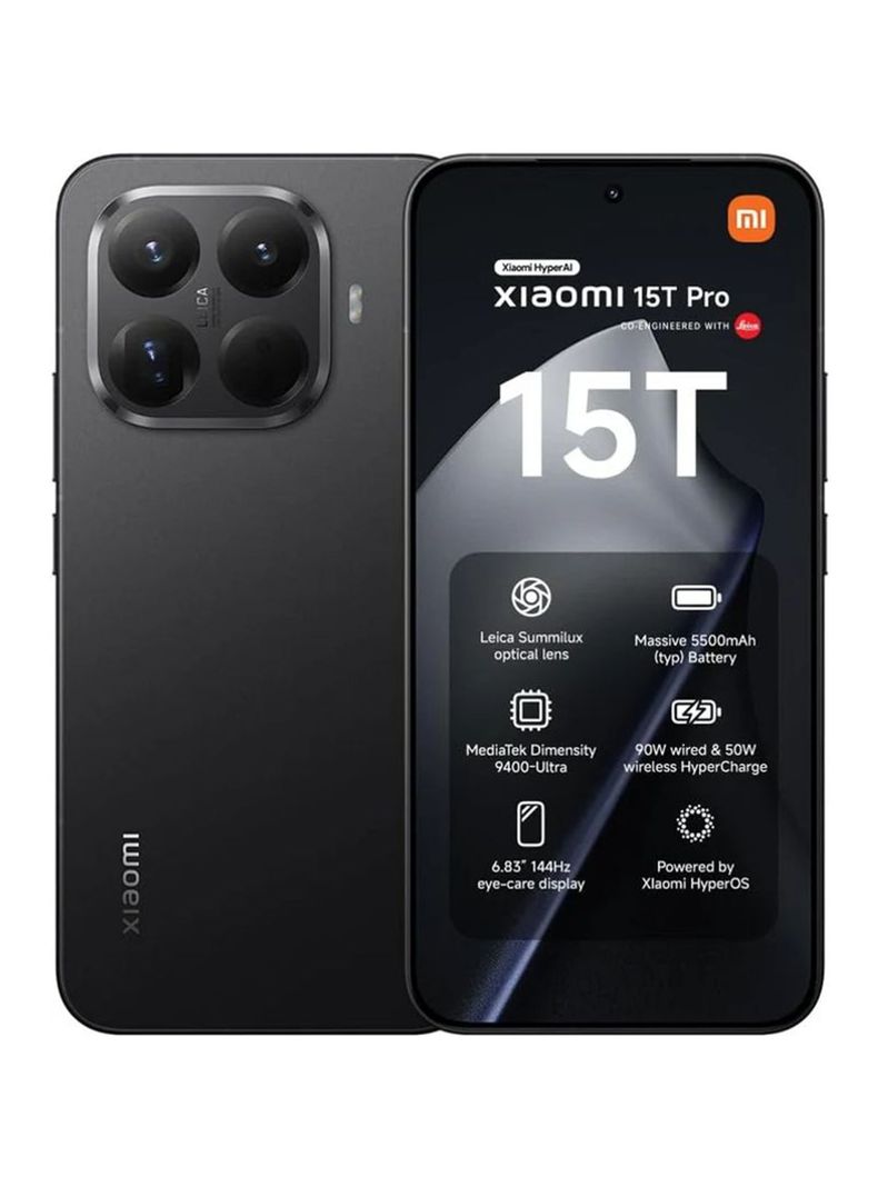 Xiaomi 15T Pro 12G RAM+ 512G Triple Cámara Leica Resistente agua