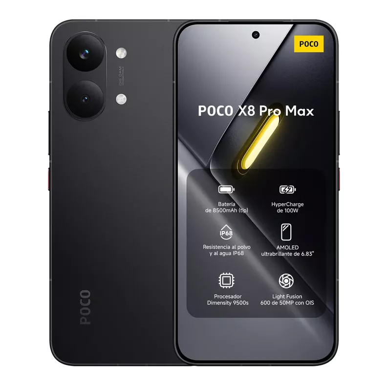 Xiaomi Poco X8 Pro MAX 5G 12GB Ram+ 512gb Ip68 Resistente Agua NFC