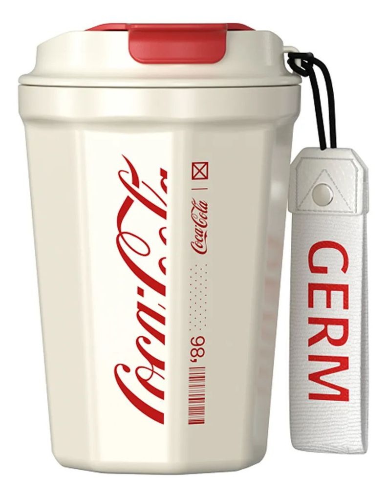 COCA COLA X GERM Termo 390ML Vaso Betellas de Agua Cafe Frío O Caliente
