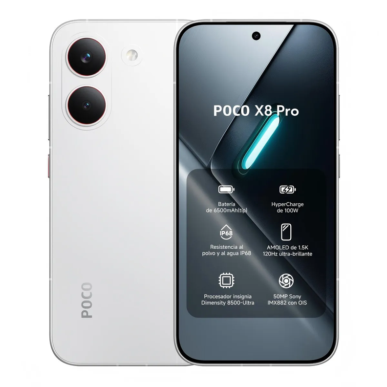 Xiaomi POCO X8 Pro 5G 8GB Ram+ 512gb Ip68 Resistente Agua NFC