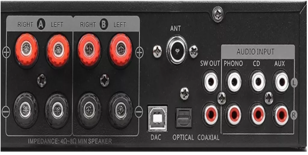 Receiver Hs 4.1 + Parlantes Hs Boockshelf-2