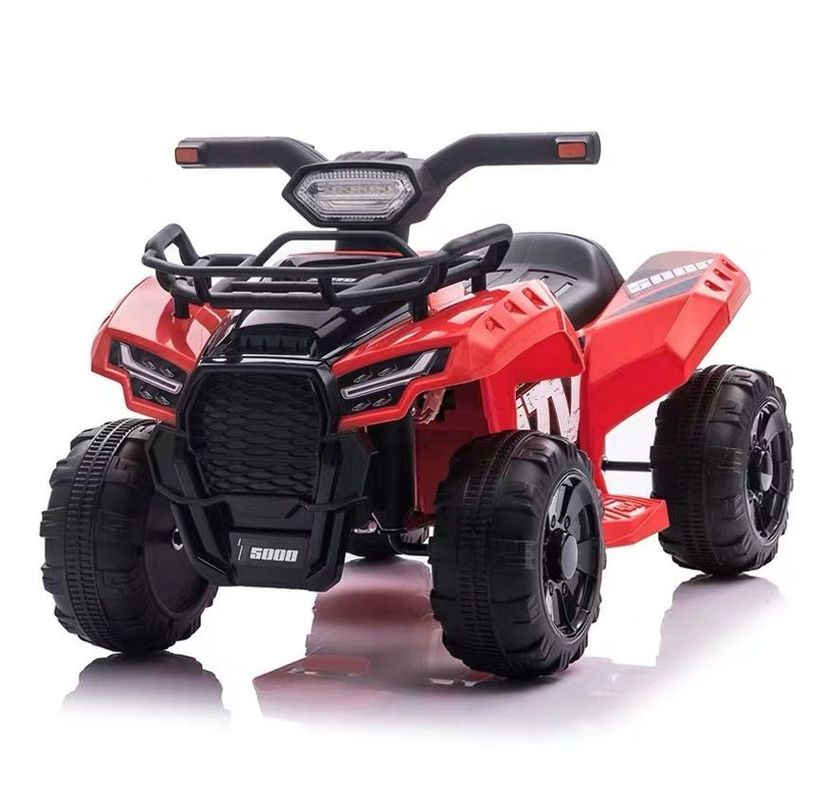 Moto a Batería 4 Ruedas Roja-0