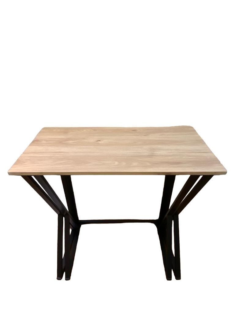 Mesa Bar Plegable con 4 Taburetes-1