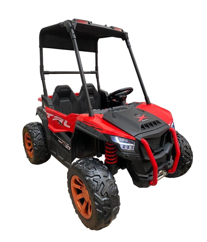 Auto a Bateria XXL 2 Asientos Traccion en 4 Ruedas de goma