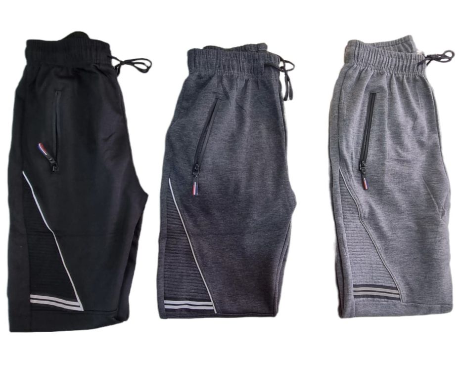 Pack 3 Pantalones Buzo Hombre Algodón. Fit Lineas-2