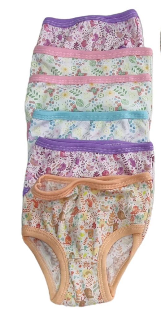 Pack 12 Calzones 100% Algodon Nina