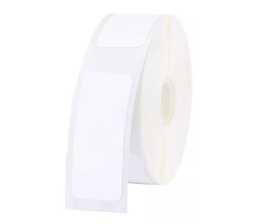 Cinta rotuladora D110 Niimbot 12x40mm Blanca-0