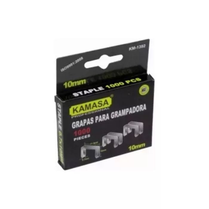 Pack 1.000 Grapas Corchetes 10mm/0.7mm-0