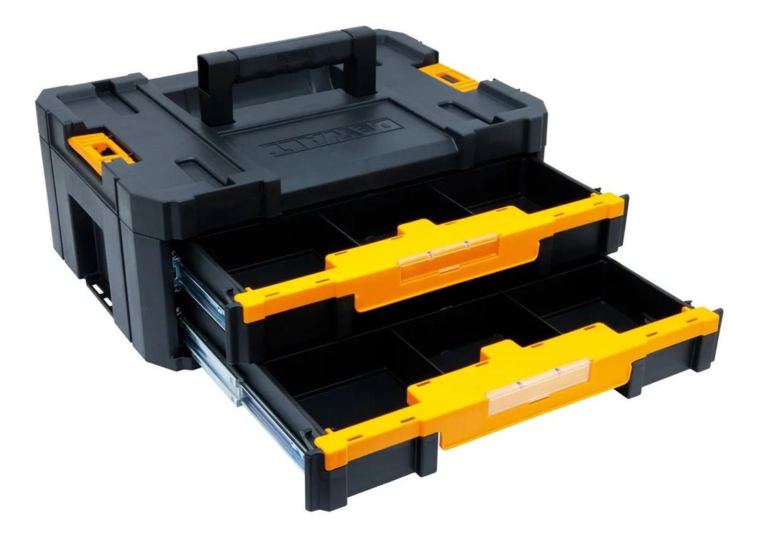 Caja Con Doble Organizador 7.5kg Tstak Dewalt Dwst17804-7