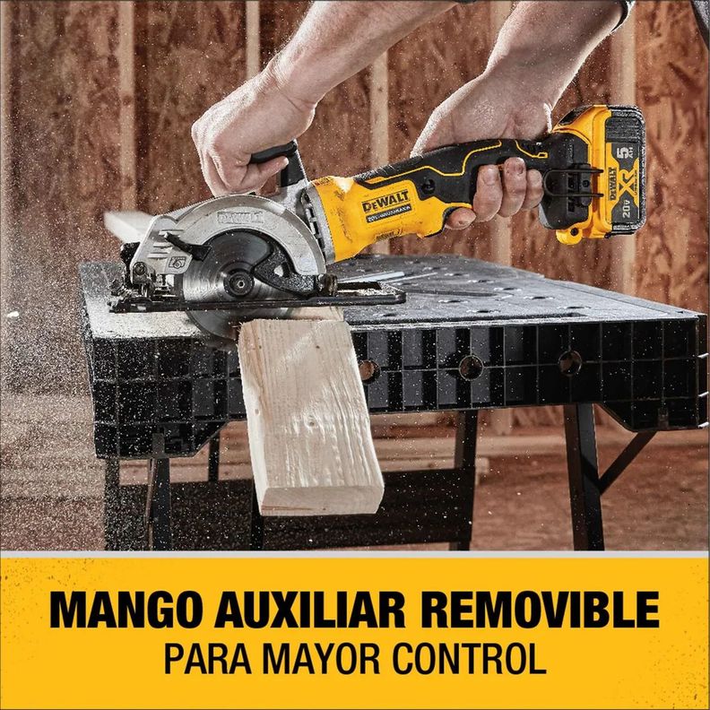 Sierra Circular De 4.1/2 Dewalt 20v Dcs571b Sin Baterias-9