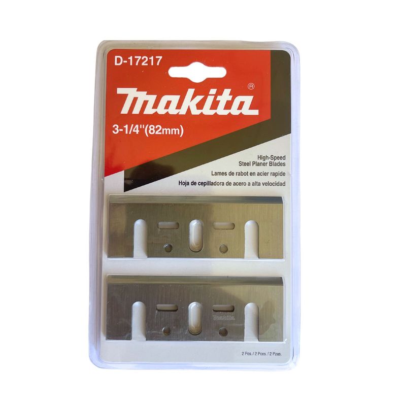 Cuchillo De Cepillo De Acero Hss 82mm Makita D-17217-0