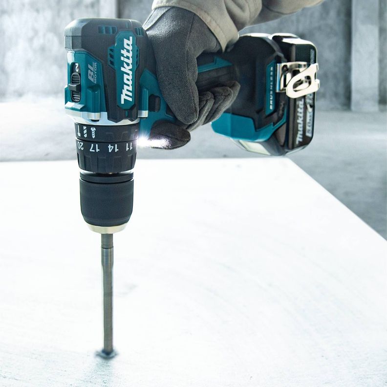 Taladro Percutor 18v Brushless Makita Dhp487SY2J/ 2 Baterias-5