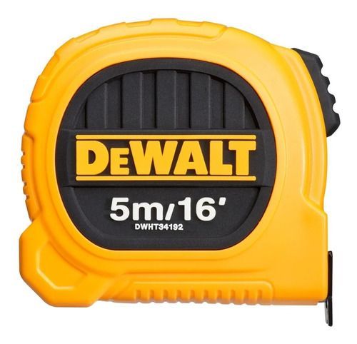Huincha De Medir 5m/16' Diseño Compacto Dewalt Dwht34192l-0