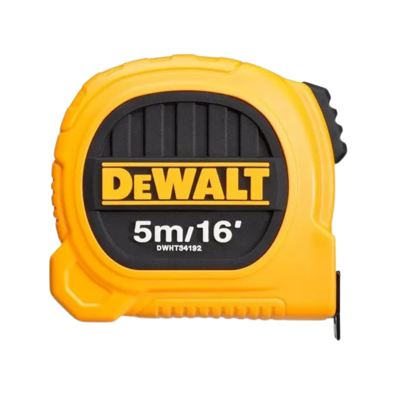 Huincha De Medir 5m/16' Diseño Compacto Dewalt Dwht34192l-8
