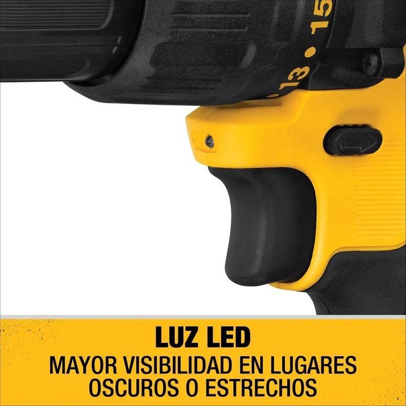 Kit Taladro Perc.+ Atornillador 20v + 2 Bat Dewalt Dck223d2-6