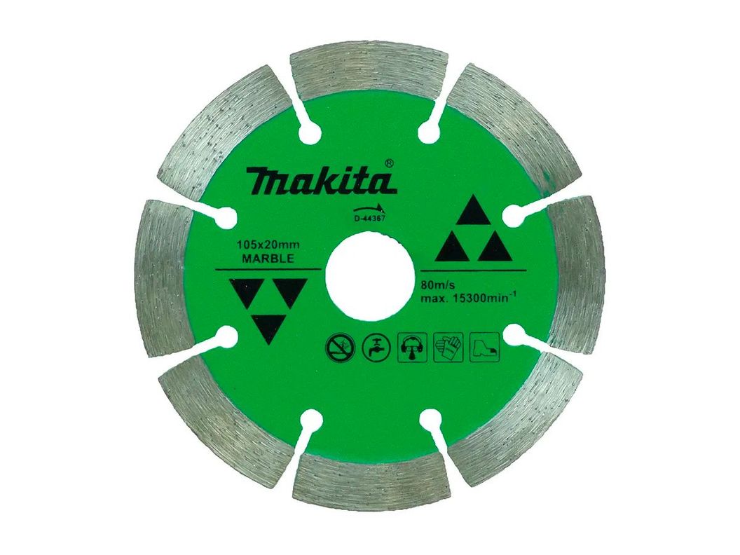 Disco Diamantado Corte Mármol 105x20mm Húmedo Makita D-44367-1