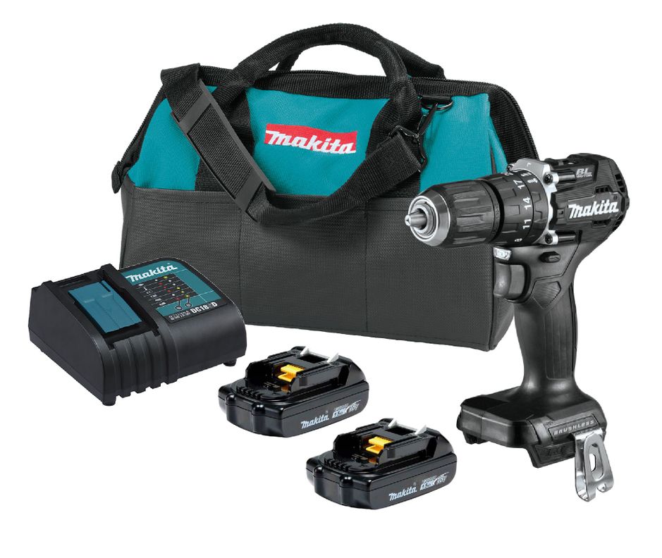Taladro Percutor 18v Brushless Makita Dhp487SY2B Black-8