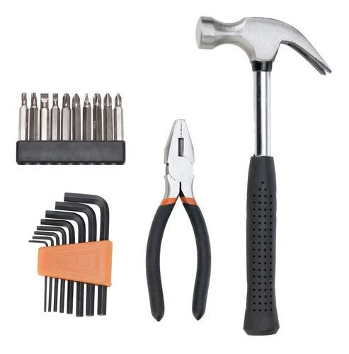Taladro Percutor 550w + 41 Acc. Black+decker Hd455ka-b2c-2