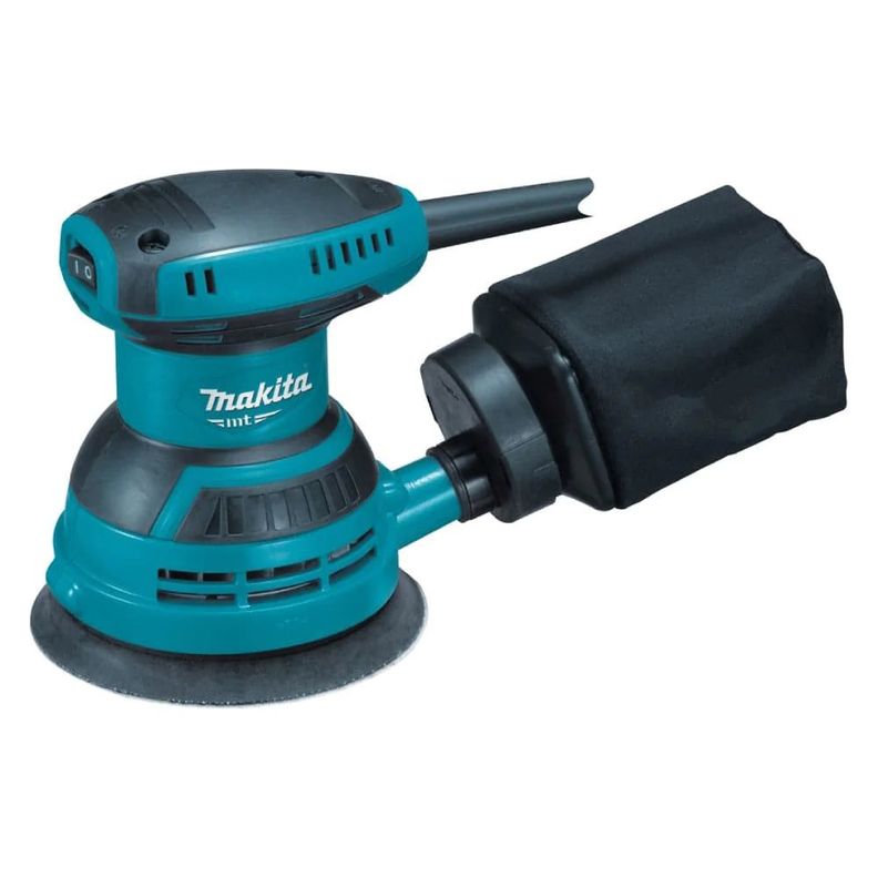 Lijadora Roto Orbital 125mm Makita M9204b + 10 Lijas G-120-2