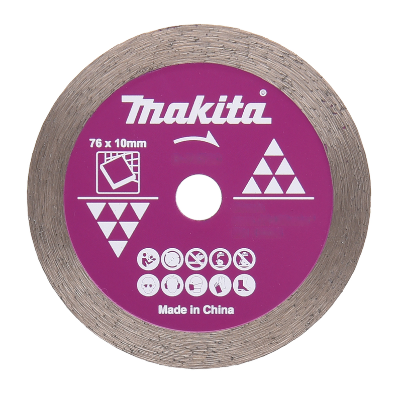 Disco Diamantado de Borde Continuo Makita 76x10mm D-77263-1