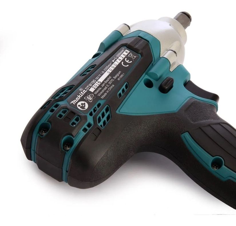 Llave De Impacto Inalámbrica Makita 18v 190 Nm Dtw190rfe-2