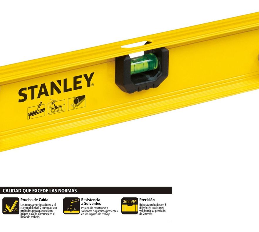 Nivel de Aluminio I-BEAM 18' STANLEY STHT42073-LA-1