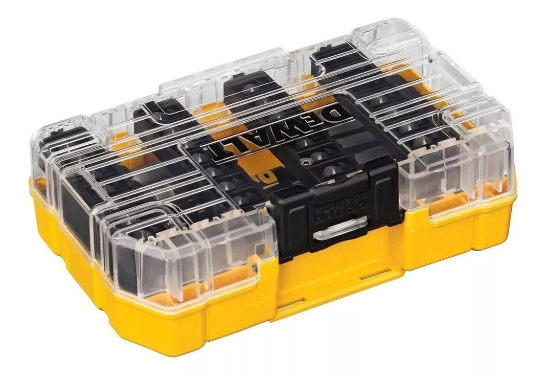 Set De 37 Piezas Con Guía Magnética Dewalt Dw2163-3