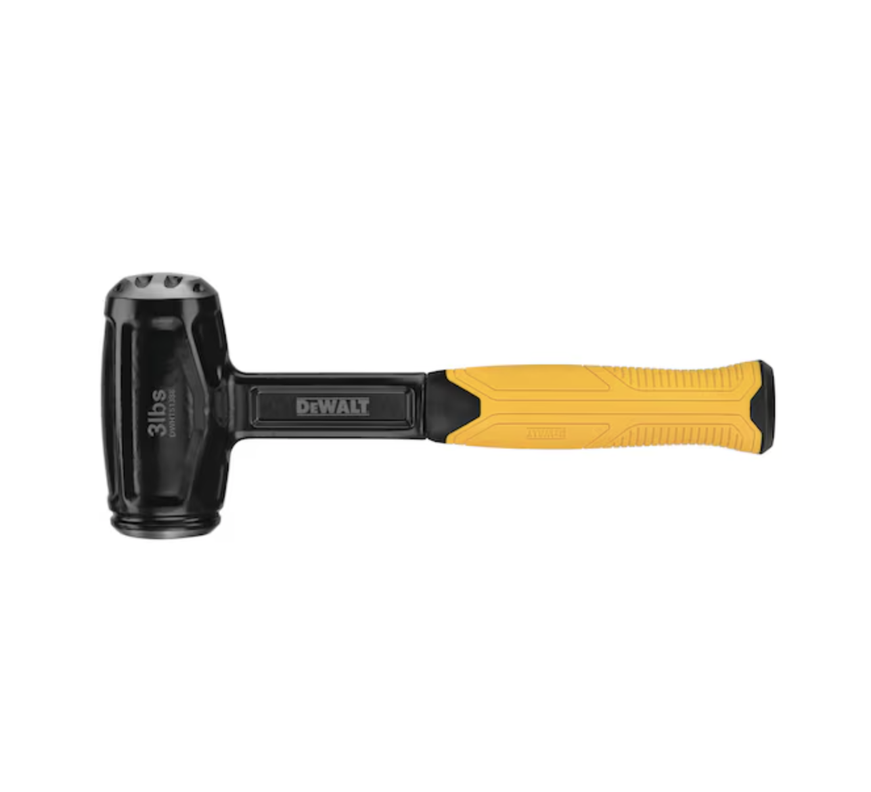 Combo Martillo Mazo De Acero 3lbs Dewalt Dwht51388-2