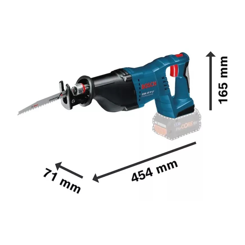Sierra Sable S/bateria Bosch Gsa 18v-li-3