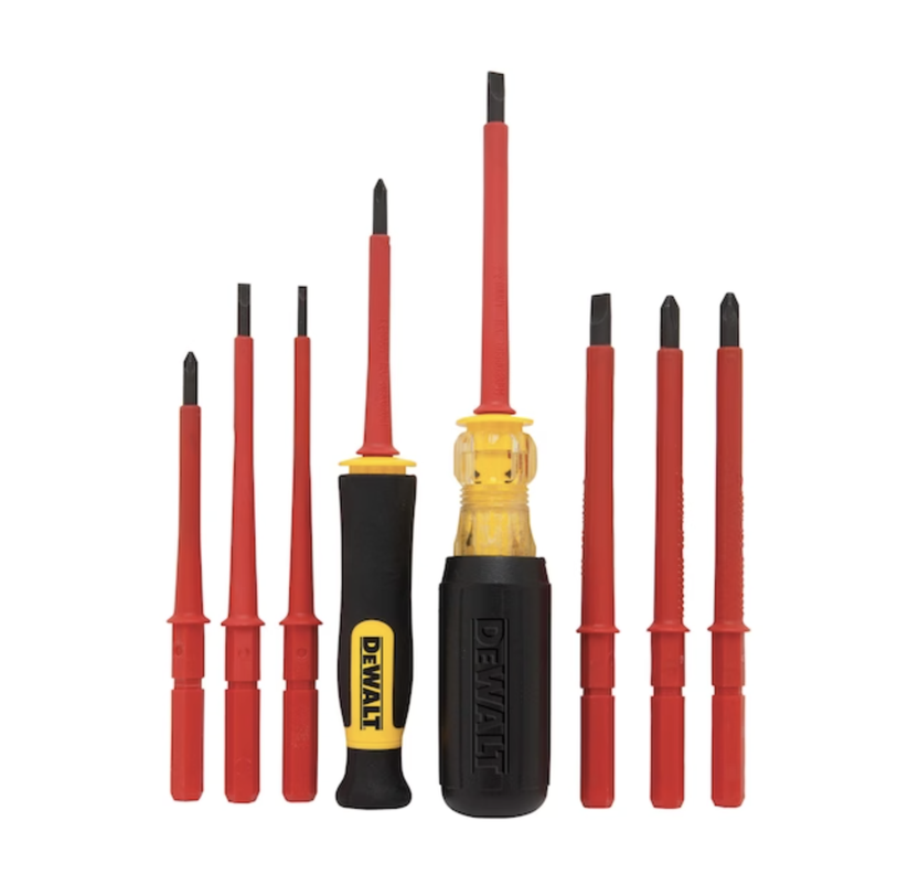 Juego De Destornilladores VDE (10 pc) Dewalt DWHT66417-0
