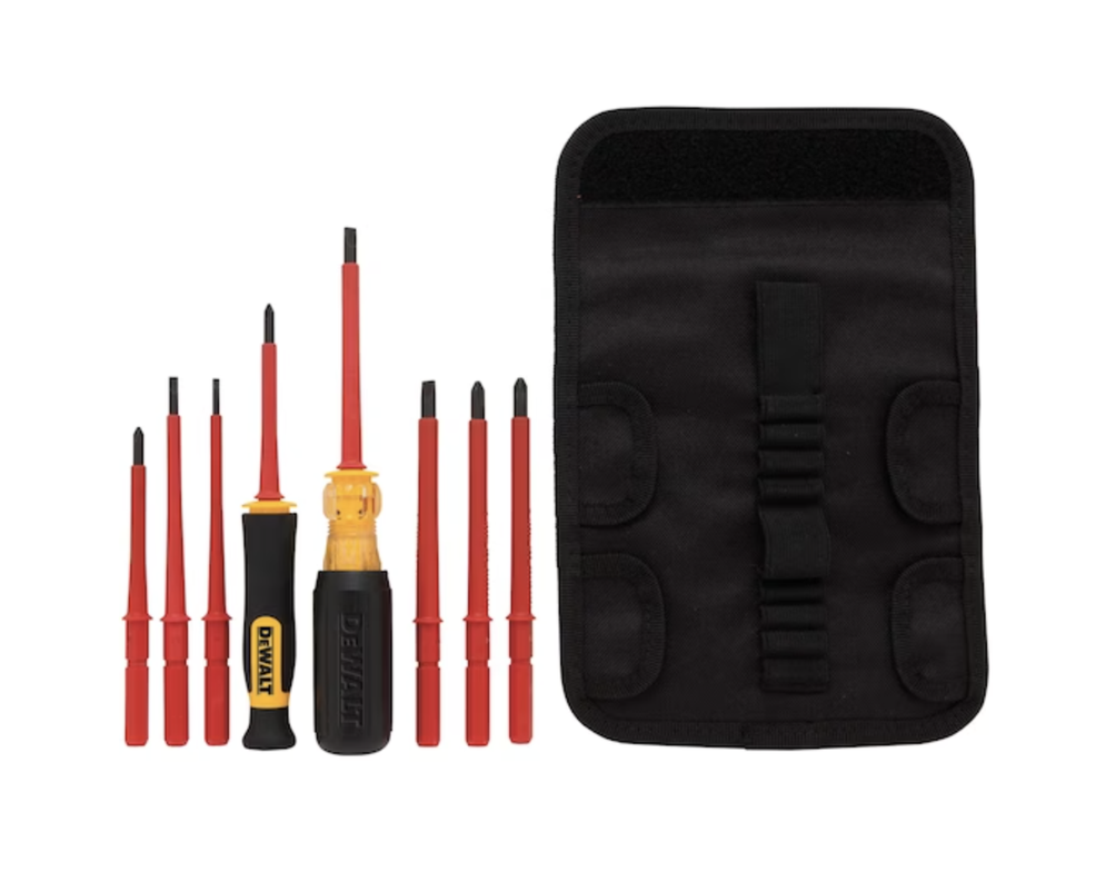 Juego De Destornilladores VDE (10 pc) Dewalt DWHT66417-7