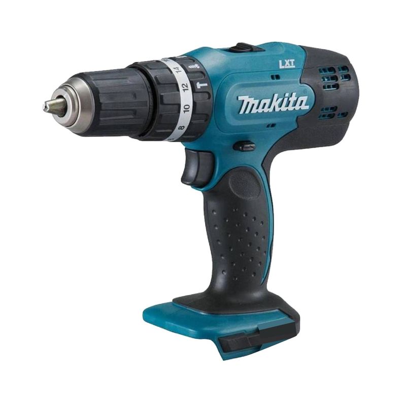 Taladro Percutor 18v 13mm Makita Dhp453x10 - 2 Baterias-1