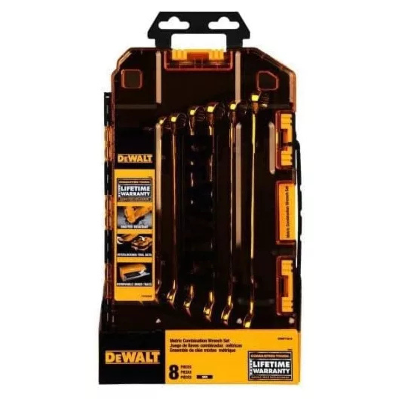 Set 8 Llaves Combinadas De 10 A 17mm Dewalt Dwmt73810