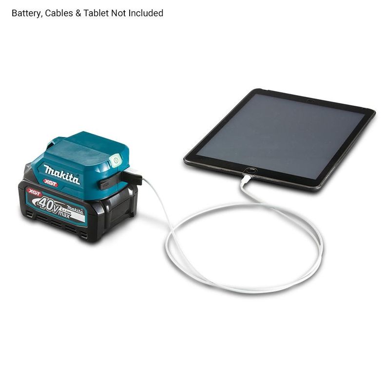 Adaptador de Batería 40V Max 2 Puertos USB Makita ADP001G-4