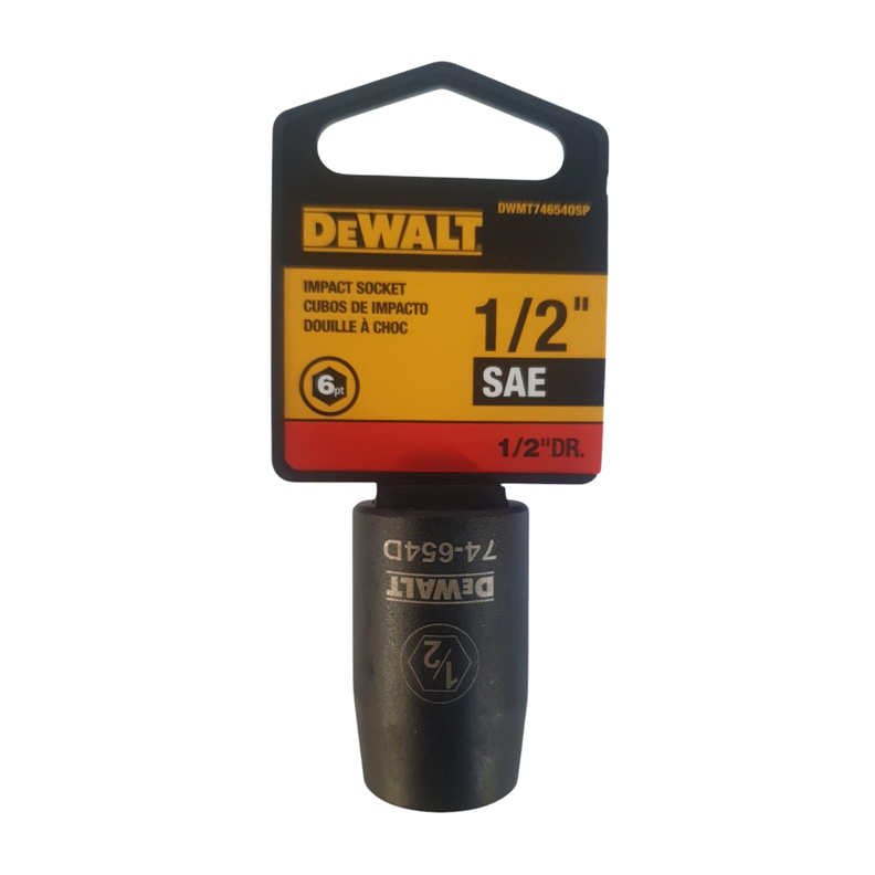 Dado de Impacto 1/2" con 6 puntos Dewalt DWMT74654OSP