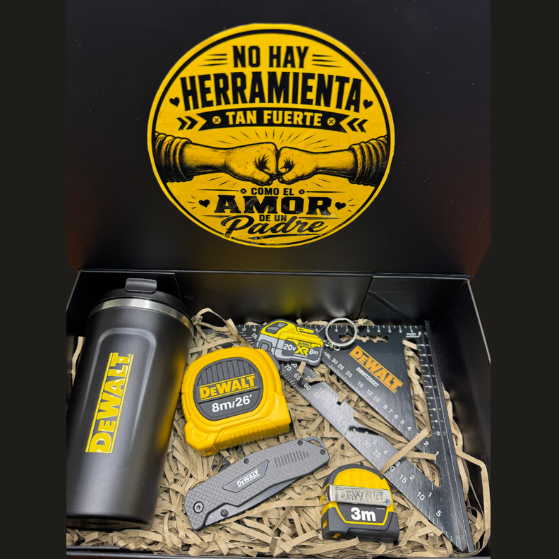 Kit Regalo Caja Día Del Padre DEWALT Lovers PAPADW1