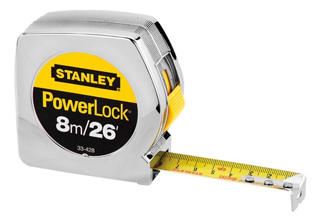 Huincha De Medir 8m/26' Sensor Hcs Stanley 33-428ht-0