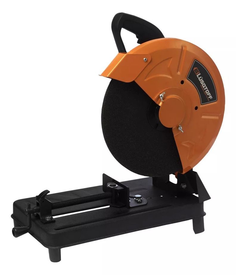Tronzadora Cortadora Lusqtoff 14 PuLG + Kit Inicial Naranja-0
