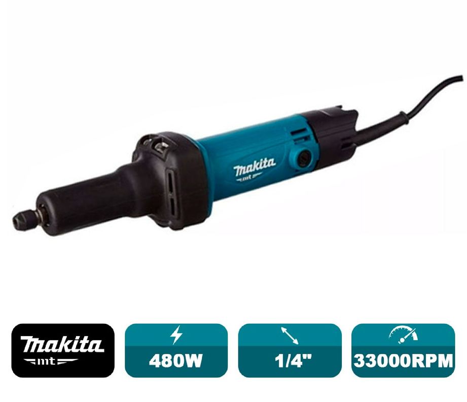 Rectificadora De Matrices Makita Mt De 1/4'' 6mm 480w M9100b-3