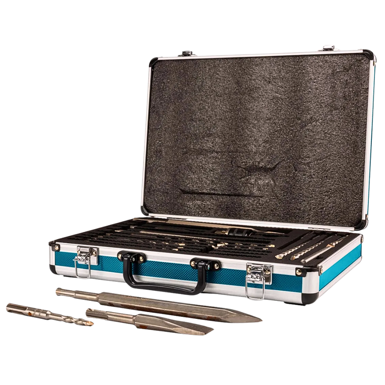 Set 18Pzs Punto/Cincel/Brocas Sds-Plus 2Pts. D-71196 Makita