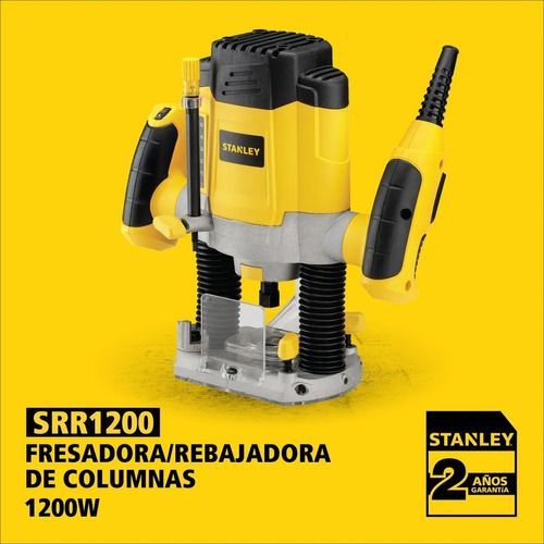 Rebajadora / Fesadora 1200w Stanley Srr1200-b2c-3