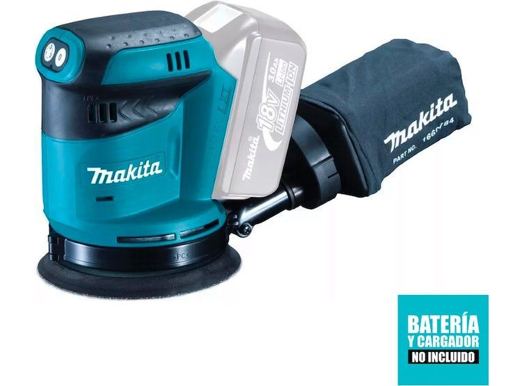 Lijadora Rotorbital 125mm 5' 18v Makita DBO180Z Sin Baterias-1