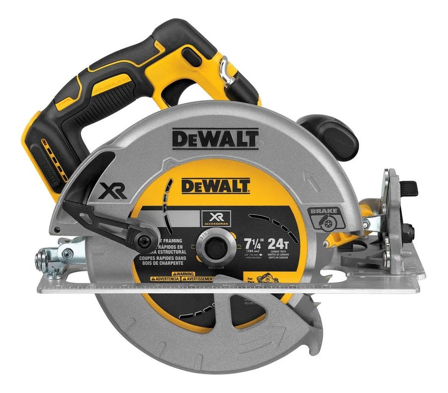 Sierra Circular 7 1/4 20v Xr Dcs570b Dewalt Sin Baterias-0