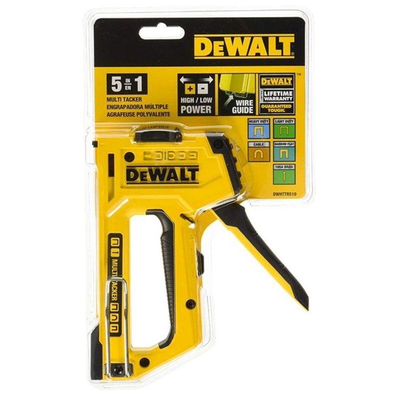 Grapadora / Clavadora Multi Track 5 en 1 Dewalt DWHTTR510-0