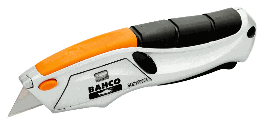 CUCHILLO CARTONERO AUTO-RETRACTIL 170MM SQZ150003 BAHCO-0